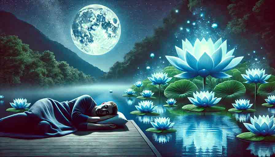 Blue Lotus, Sleep Apnea & Natural Sleep Support